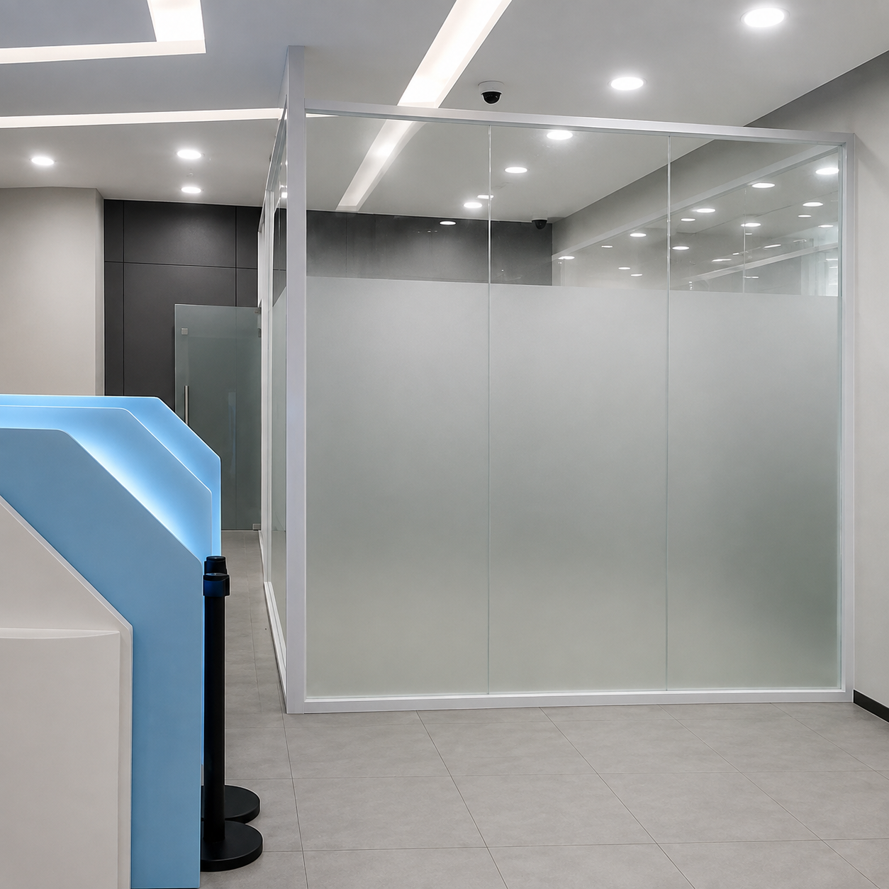 Plain Frosted Window Film thumbnail 2