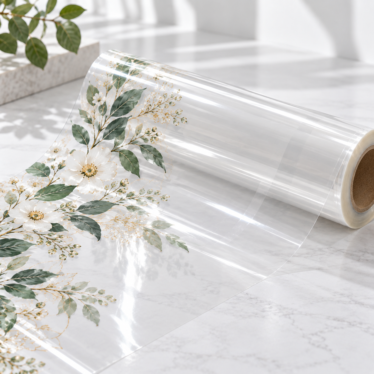 Clear Printable PET Window Film