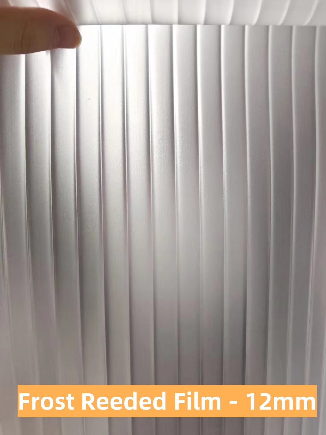 12mm Privacy Fluted Reeded Window Film