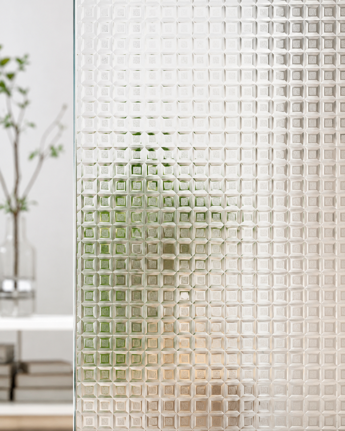 Medium Prismatic Square Decorative Window Film