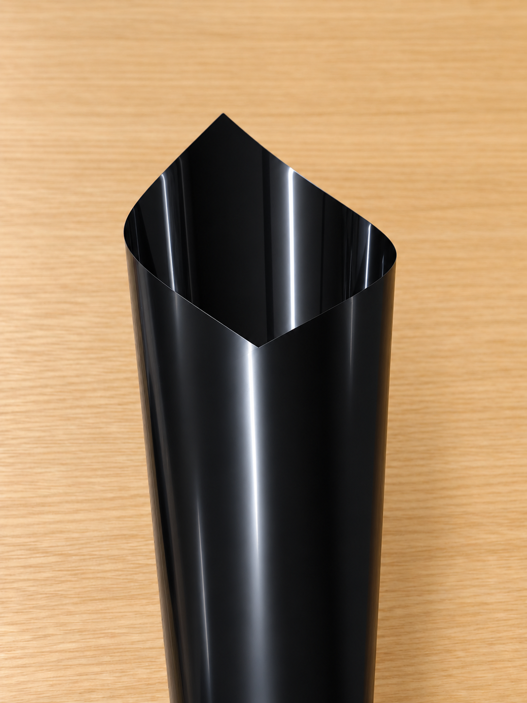 Black Opaque PET Privacy Window Film
