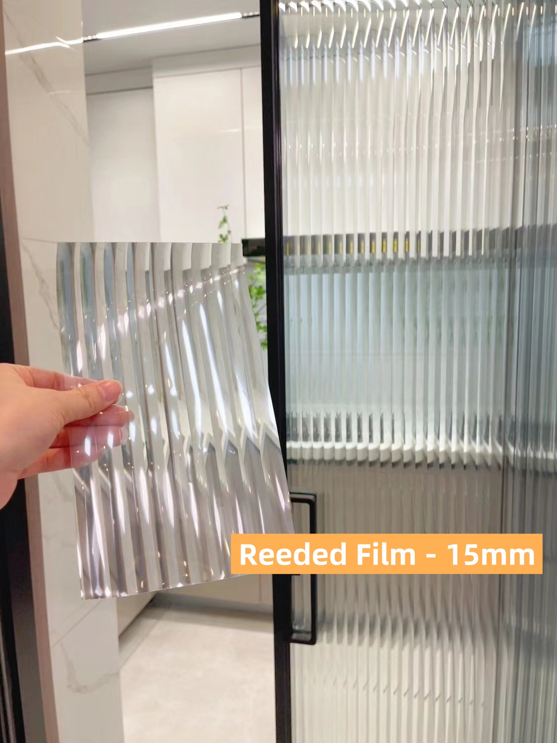 15mm Fluted Reeded Window Film